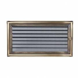  Вентиляційна решітка для каміна Kratki 17*30 рустикальна з/ж