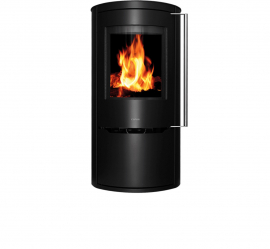  Піч камін COLOR cталева Stove Si_7 Black Steel