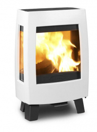 Чавунна піч Dovre Sense 113 / E12 біла емаль