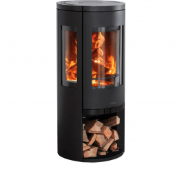 Піч дров'яна кругла Color Stove G3 BLACK STEEL 