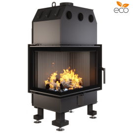 Камінна топка SAVEN Energy кутова ліва 65х50х47L Black (14,5 kW) ECO 