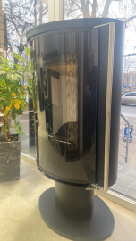 Стальна пічка Ember Stove E16 VG Stahl поворотна