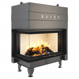 Камінна топка SAVEN Energy кутова ліва Up 85х50х47L (17,0 kW) ECO