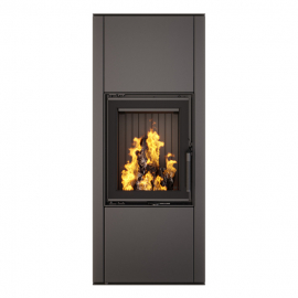 Піч камін SAVEN Vatra L 40x50 ECO Black