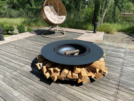 Садове вогнище Dr.Fire «Compact» діам. 124 см.