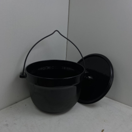 Казан чавунний з кришкою 10 л.