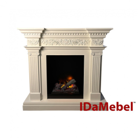 Камінокомплект Dimplex IDaMebel Amalfi білий Cassette 400