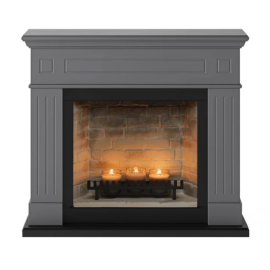 Камінокомплект Tagu LARSEN ZenFlame Сірий