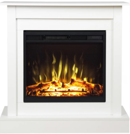 Камінокомплект Aflamo VIGO Білий + LED 60