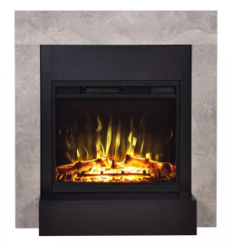 Камінокомплект Aflamo SIMPLE Бетон + LED 60