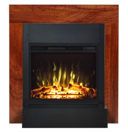 Камінокомплект Aflamo SIMPLE Горіх + LED 60