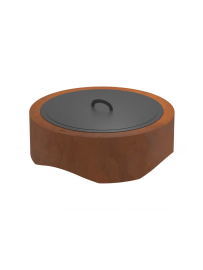 Садове вогнище Infire CORTEN 1000 ROUND