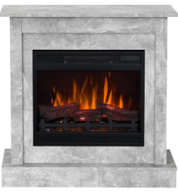 Камінокомплект Aflamo VIGO Бетон + LED 60 3D