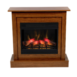 Камінокомплект Aflamo VIGO Темний дуб + LED 60 3D