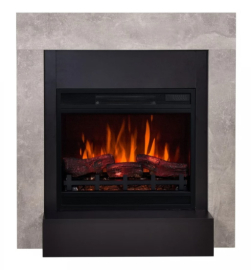 Камінокомплект Aflamo SIMPLE Бетон + LED 60 3D