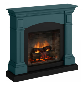 Камінокомплект Tagu MAGNA PowerFlame 2 Бірюзовий