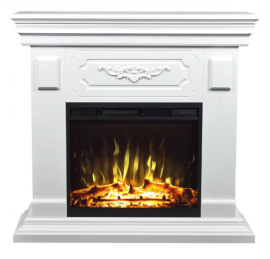 Камінокомплект Aflamo RIVIA Білий + LED 60 3D