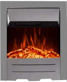 Електрокамін Aflamo Dexter Срібний