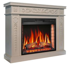 Камінокомплект ArtiFlame Delmona AF28S Слонова Кістка