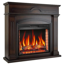 Камінокомплект ArtiFlame December AF28S Махагон Коричневий Антик