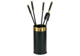 Камінний набір COMEX 10.508 чорний с золотим