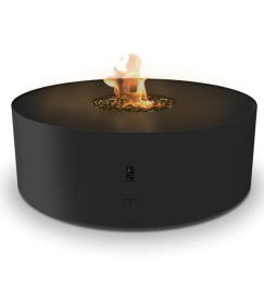 Galio Fire Pit Black Automatic