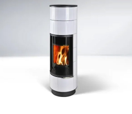 Піч-камін Thorma Delia Plus Ceramik Біла