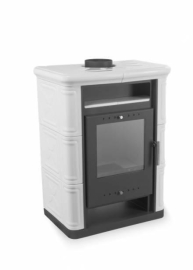 Кахельна піч Nordflam ARTA White