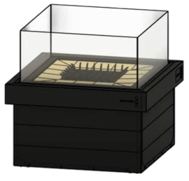 Дизайнерський Камін Servo Slider 4D