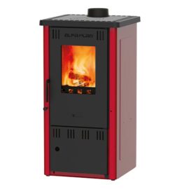 Сталева піч Alfa-Plam ELITA 2 Червоний