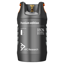  Композитний газовий баллон HPC Research 24,5 л з відсікачем 