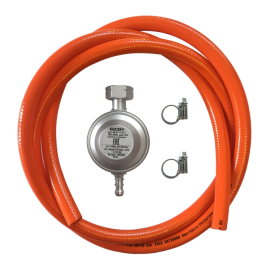 Набір для підключення обладнання до газового балона (редуктор 30 мбар і шланг 80 см)