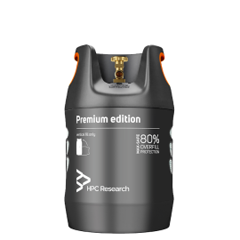  Композитний газовий баллон HPC Research 18,2 л з відсікачем 