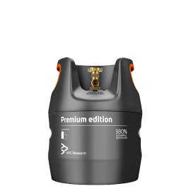  Композитний газовий баллон HPC Research 12,7 л з відсікачем 