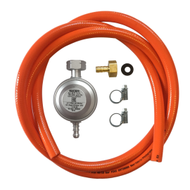 Набір для підключення обладнання до газового балона (редуктор 30 мбар, шланг 200 см і штуцер)