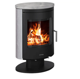 Color Stove D16 BLACK STEEL SERPENTINE 