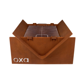 Гриль-вогнище OXA Corner Daddy Smoke з CorTen