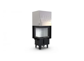Камінна топка Defro Home INTRA XSM BL MINI G - кутова 
